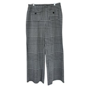 H&M Wide Leg Black and Gray Dress Pants Size Large